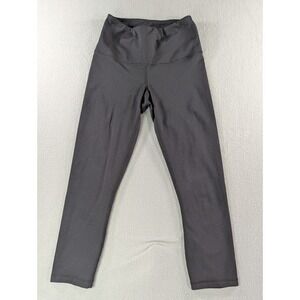 Yogalicious Lux High Rise Crop Leggings Black Womens XS Yoga Gym Soft